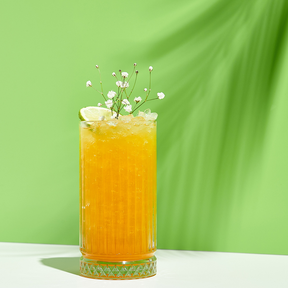 Spicy Mango-Maple cocktail, a delicious recipe by Del Monte