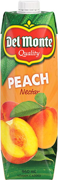 DEL MONTE                      PEACH Prisma Tetra 960mL