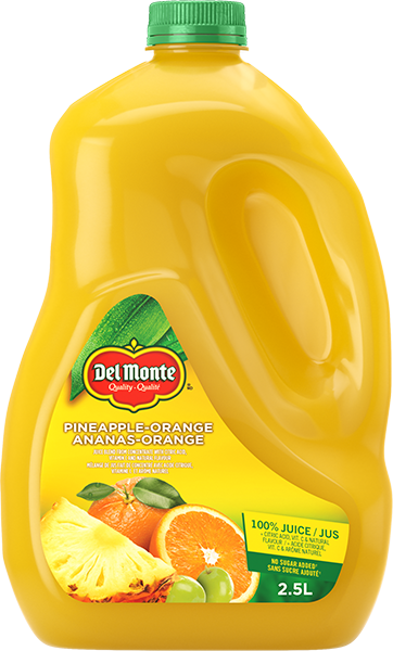 DEL MONTE ANANAS - ORANGE Plastique PET 2.5L