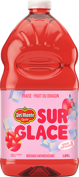DEL MONTE FRAISE - FRUIT DU DRAGON Plastique PET 1.89L